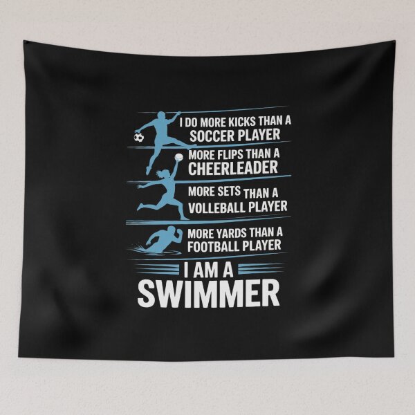 Item preview, I Am A Swimmer   Swim Swimming Cool Practice designed and sold by RustsyMin.