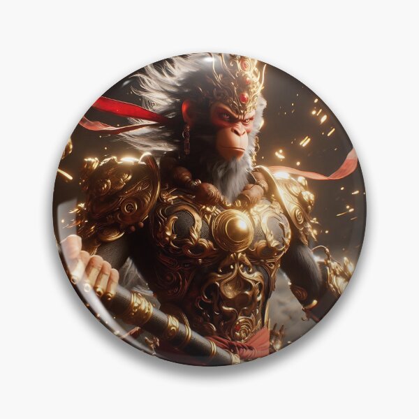 Item preview, Monkey King - Sun Wukong designed and sold by GalleryBrisArt.