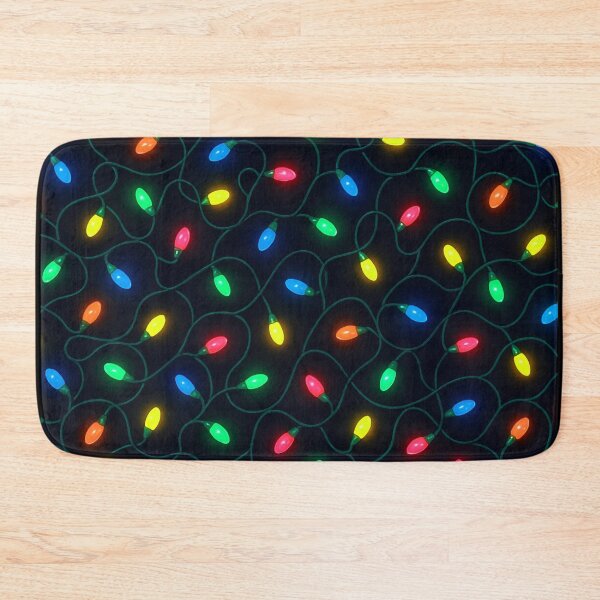Item preview, Colorful Christmas Light Pattern designed and sold by SassyArtistry.