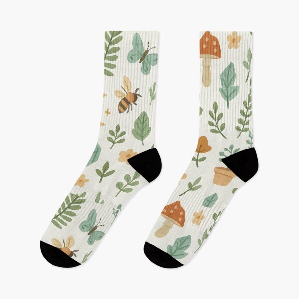 Item preview, Whimsical Cottagecore Forest Pattern designed and sold by SassyArtistry.