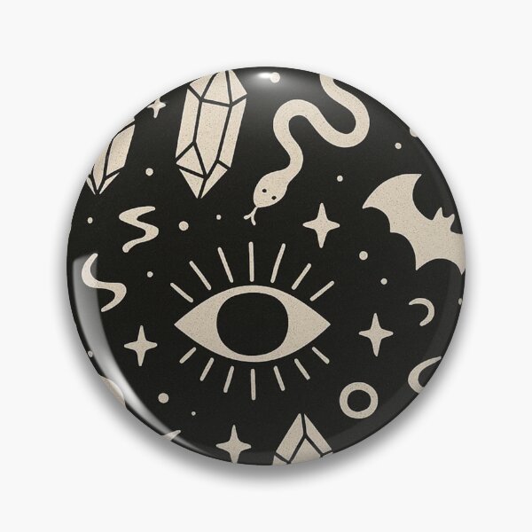 Item preview, Mystic Witchcraft Icons Pattern designed and sold by SassyArtistry.