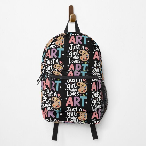 Item preview, Just A Girl Who Loves Art Cute Back To School Kids Girls designed and sold by MavisJoseph.