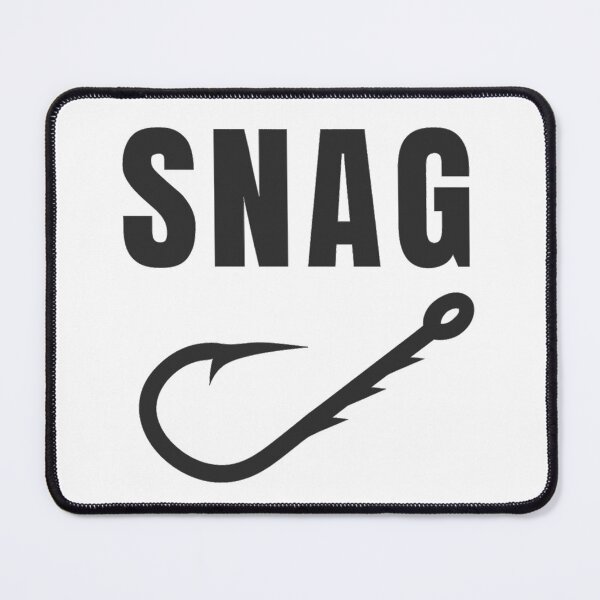 Item preview, SNAG – Fishing Hook Shirt | Bass Fishing Apparel designed and sold by Get-the-net.