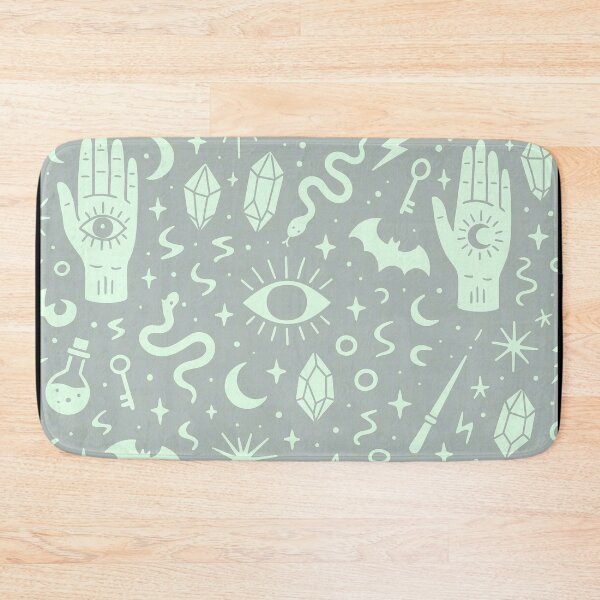 Artikelvorschau, Mint Mystic Witchcraft Pattern entworfen und verkauft von SassyArtistry.