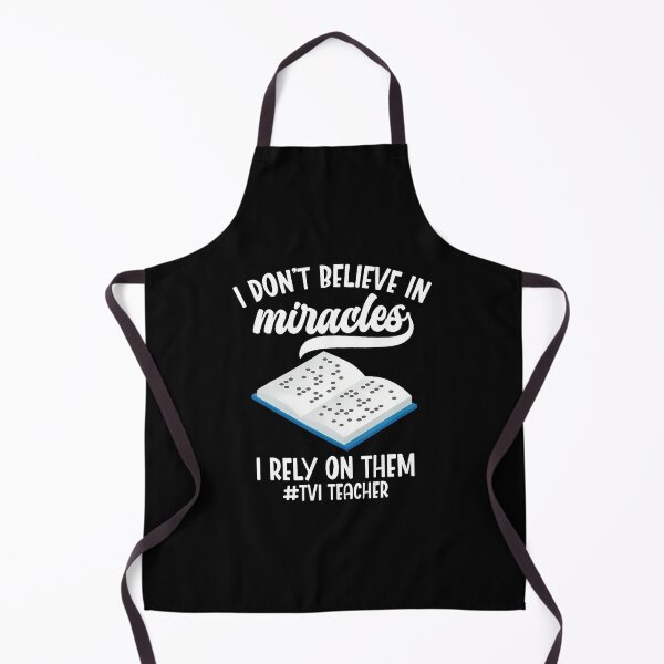 Item preview, Tvi Teacher Appreciation Miracles Visually Impaired Teacher designed and sold by AlanaKaren.