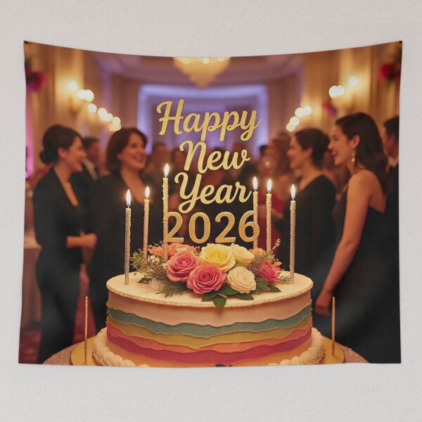 Item preview, Happy New Year 2026 designed and sold by AwesomeDigiShop.