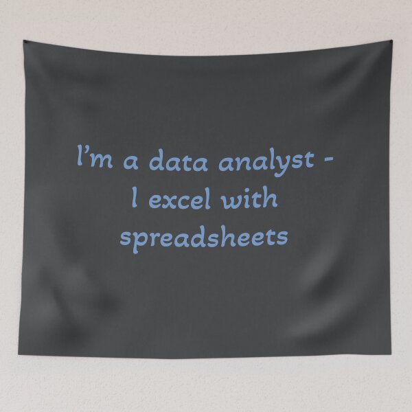 Item preview, Data Analyst excels designed and sold by Mountain-Point.
