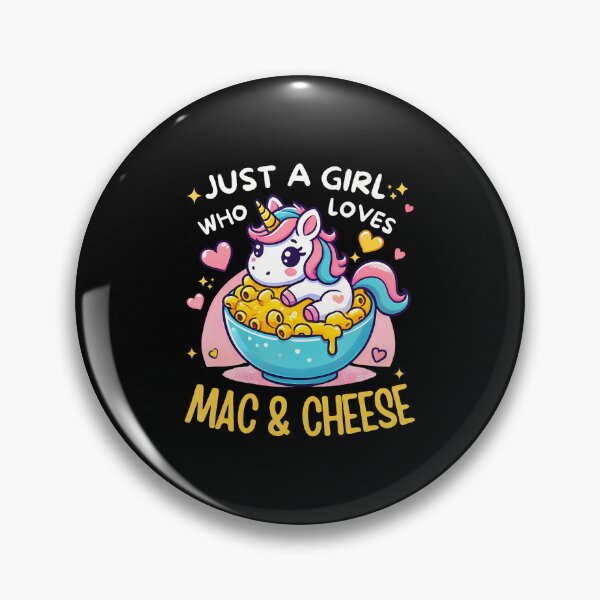 Artikelvorschau, Einfach ein Mädchen, das Mac and Cheese und süße Einhorn-Pasta liebt entworfen und verkauft von PatsyMargie.