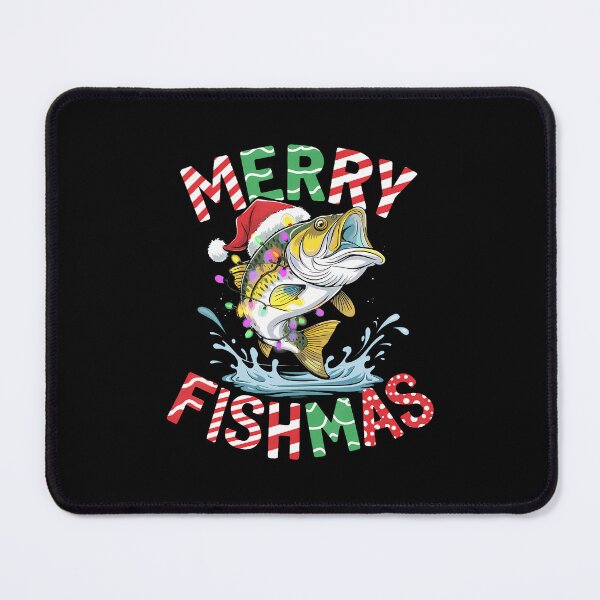 Item preview, Merry Fishmas Santa Fishing Funny Fisherman Christmas designed and sold by MarionCharleen.
