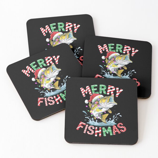 Item preview, Merry Fishmas Santa Fishing Funny Fisherman Christmas designed and sold by MarionCharleen.