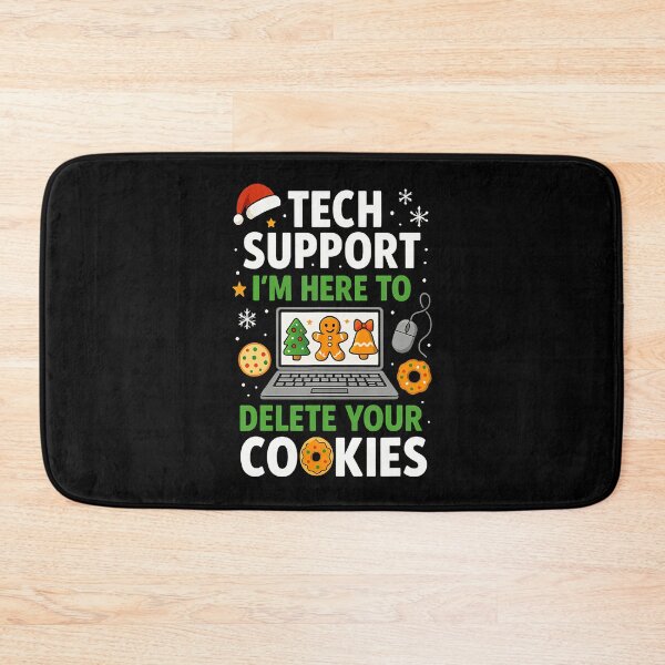 Item preview, Tech Support Delete Your Cookies Funny Christmas designed and sold by MavisJoseph.
