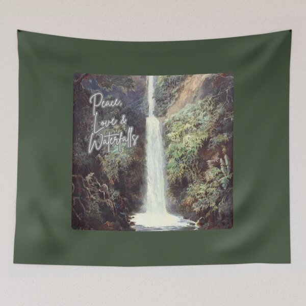 Item preview, Peace, Love & Waterfalls designed and sold by TinaMS123.