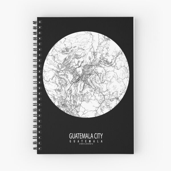 Item preview, Guatemala City Map - Full Moon designed and sold by deMAP.