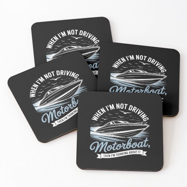 Item preview, When I'm Not Driving Motorboat Thinking About It designed and sold by FndPardaL.