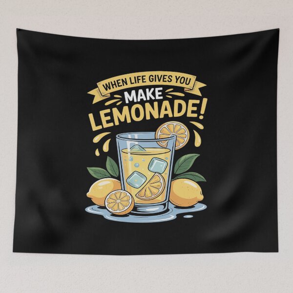 Item preview, When life gives you lemons, make lemonade designed and sold by FndPardaL.
