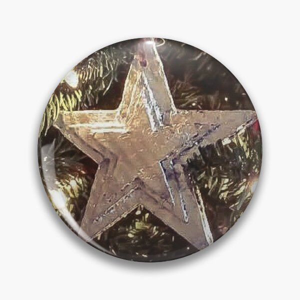 Item preview, Silver Star on the Christmas Tree designed and sold by PSCSCo.