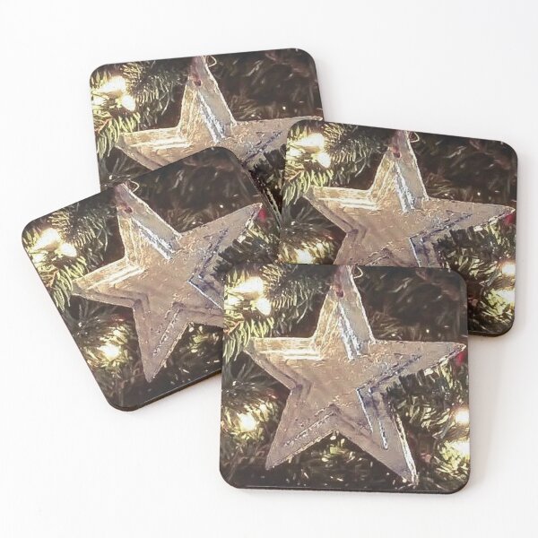 Item preview, Silver Star on the Christmas Tree designed and sold by PSCSCo.