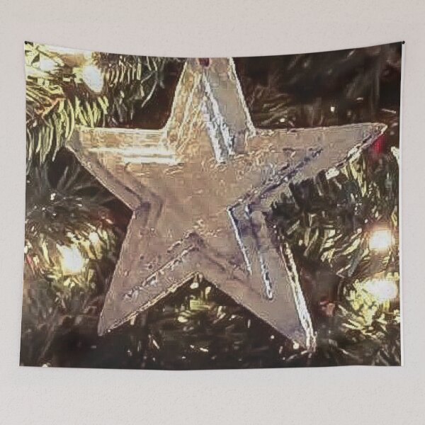 Item preview, Silver Star on the Christmas Tree designed and sold by PSCSCo.