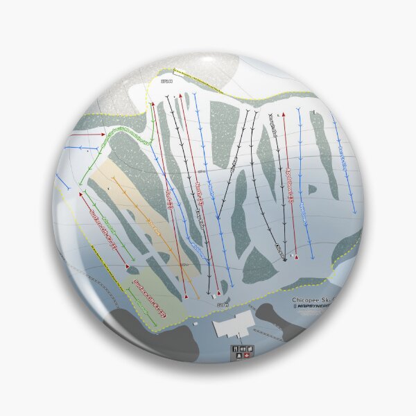 Item preview, Chicopee Ski Club Trail Map designed and sold by Mapsynergy.
