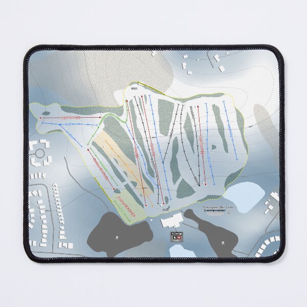 Item preview, Chicopee Ski Club Trail Map designed and sold by Mapsynergy.