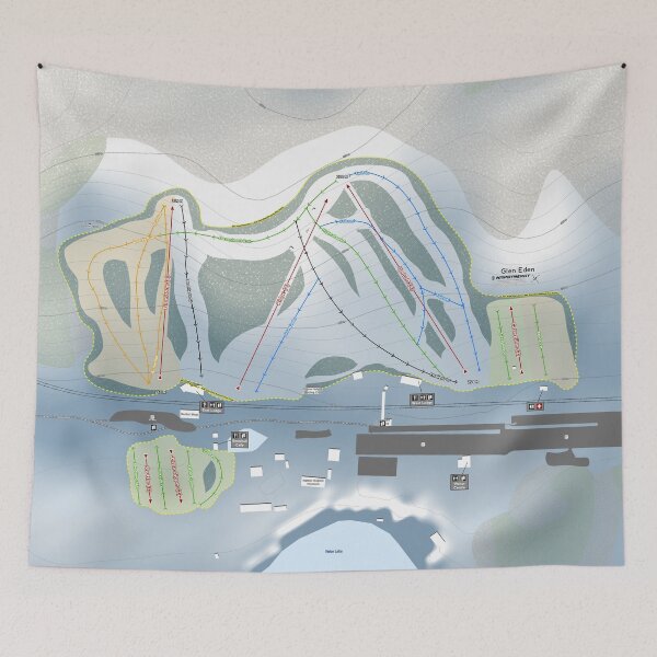 Item preview, Glen Eden Resort Trail Map designed and sold by Mapsynergy.
