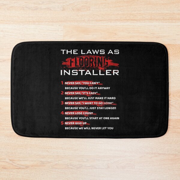 Item preview, Flooring Installer Laws Floor Installing Tiler Contractor designed and sold by KristenSophie.