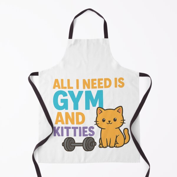 Item preview, All I Need is Gym & Kitties designed and sold by ThrottleQueen.