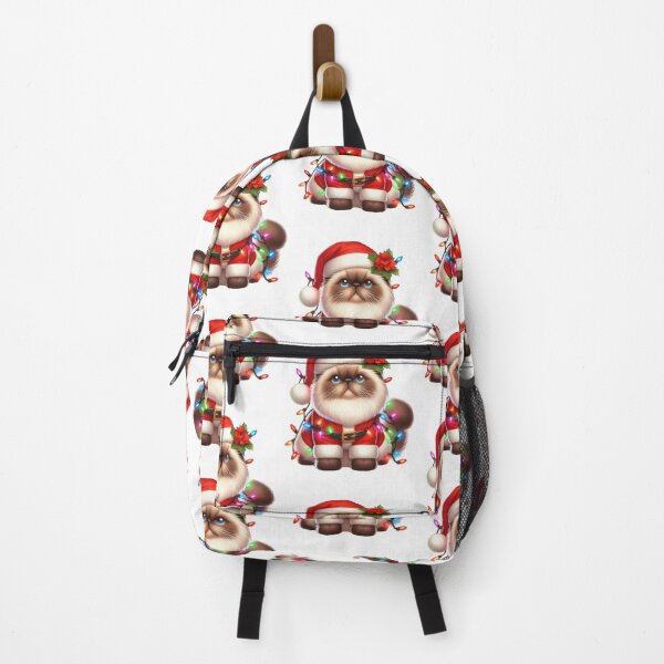 Item preview, Himalayan cat Christmas designed and sold by doodIllustrate.