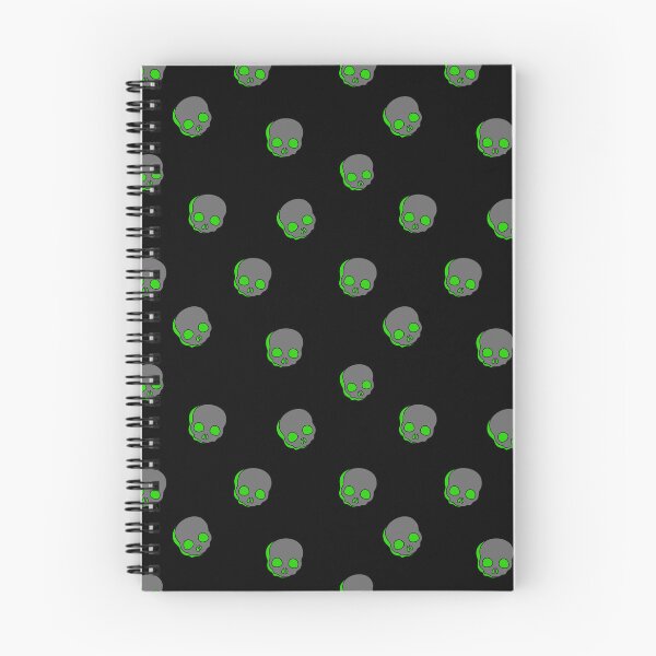 Item preview, Skull Pattern Green/Grey designed and sold by AdinaRose.