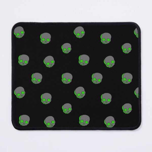 Item preview, Skull Pattern Green/Grey designed and sold by AdinaRose.