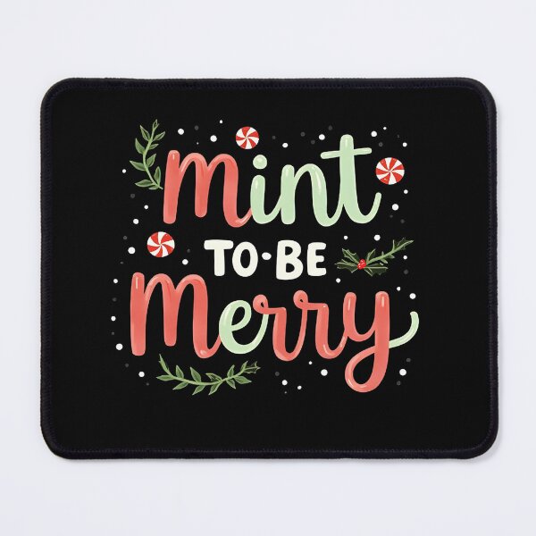 Item preview, Mint To Be Merry Cute Christmas designed and sold by pbxxxdesigns.