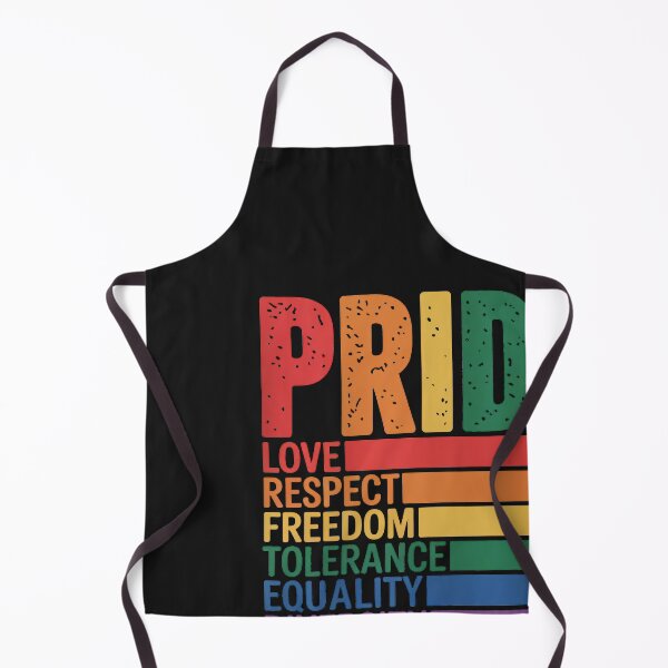 Item preview, 2025 Gay Pride Month Love Respect Freedom LGBTQ Rainbow designed and sold by Hofersofer.