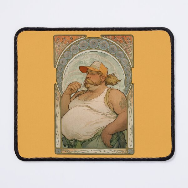 Item preview, Newly Discovered Alphonse Mucha Painting designed and sold by Tridentulus.