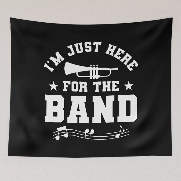 Item preview, I'M Just Here For The Band Trumpet Player Marching Band designed and sold by FernLela.