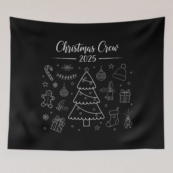 Item preview, Christmas Crew 2025 Family Matching Outfit Squad Xmas Party designed and sold by MarionCharleen.