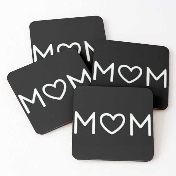 Item preview, MOM Heart Minimalist ​Mama Love | Simple Heart Design.  designed and sold by ZyVoAli.