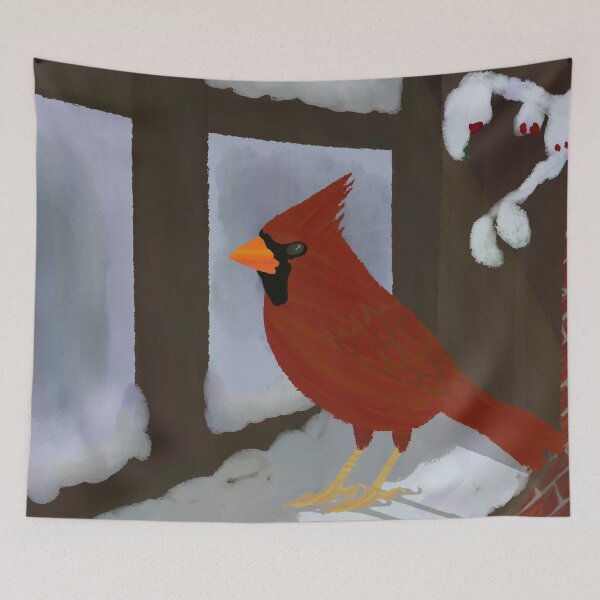 Item preview, Winter Visitor. designed and sold by SleepyTimezzz.