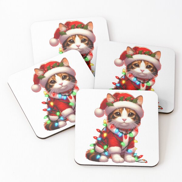Item preview, Japanese Bobtail Cat Christmas designed and sold by doodIllustrate.