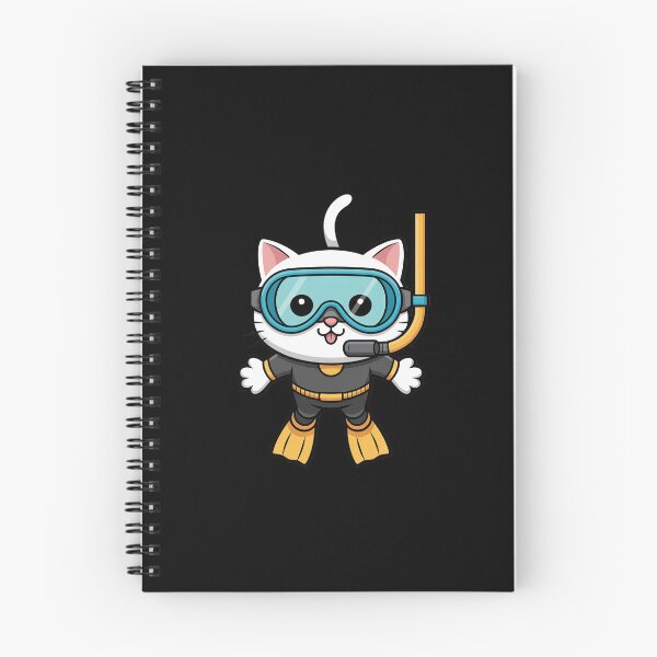 Item preview, White Cat Scuba Diving Pet Snorkeling designed and sold by JaskconLIfe23.