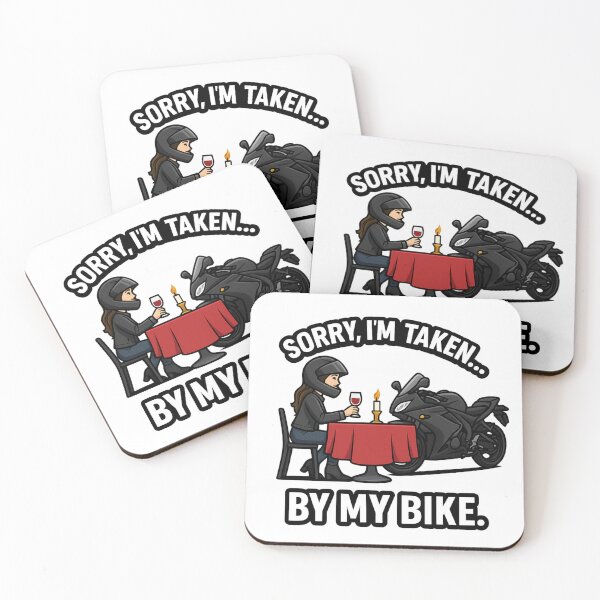 Item preview, Sorry, I'm Taken... By My Bike. designed and sold by ThrottleQueen.