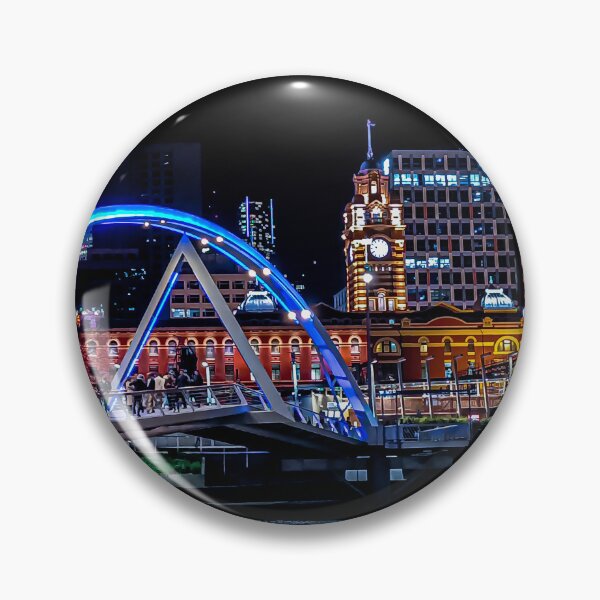 Item preview, The Arch Pedestrian Bridge across the Yarra River - Melbourne, Victoria, Australia designed and sold by Steven Jodoin.