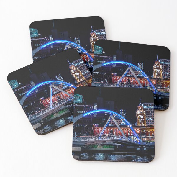 Item preview, The Arch Pedestrian Bridge across the Yarra River - Melbourne, Victoria, Australia designed and sold by Steven Jodoin.