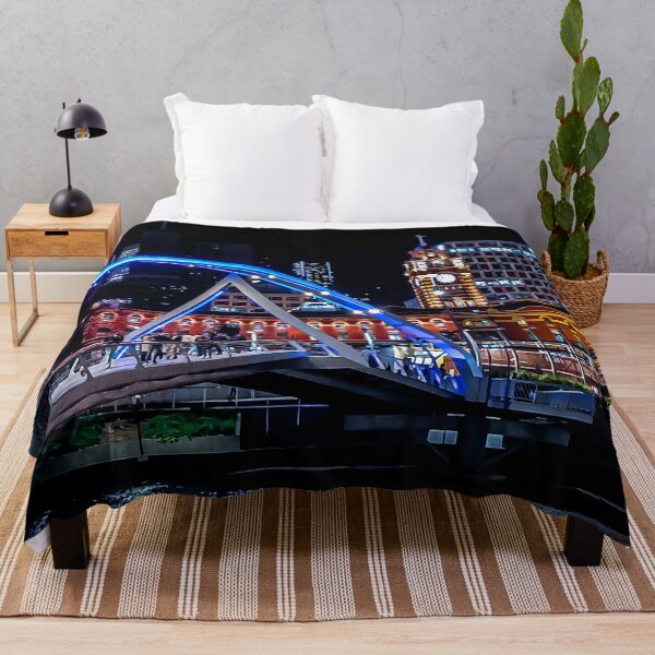 Item preview, The Arch Pedestrian Bridge across the Yarra River - Melbourne, Victoria, Australia designed and sold by Steven Jodoin.