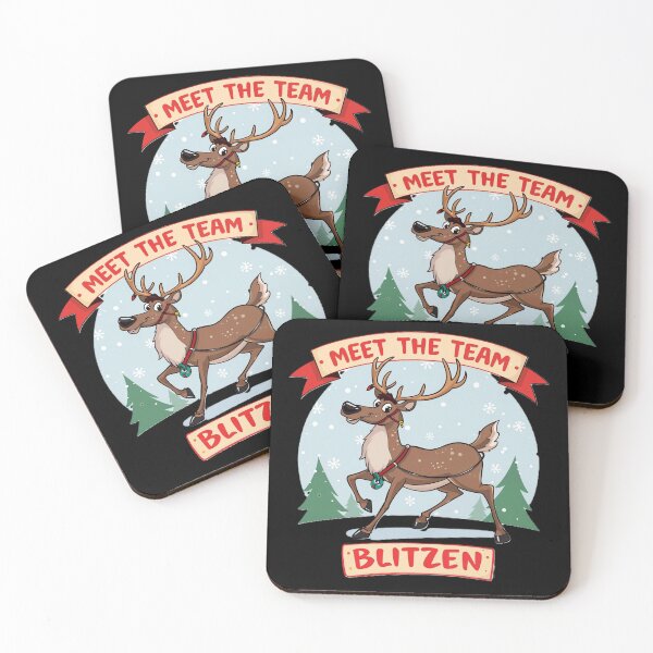 Item preview, Meet the Team! - Blitzen designed and sold by Print Unfiltered.
