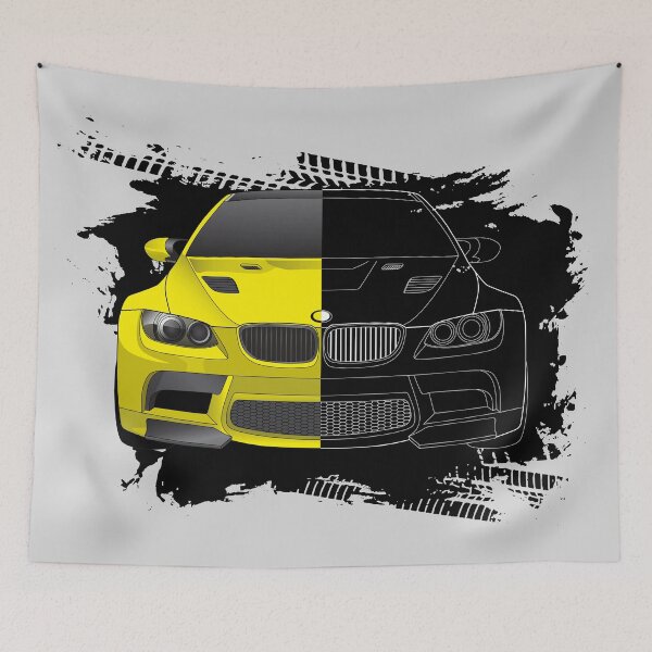 Item preview, Racing Tech Print - Yellow designed and sold by BlueSkyTheory.