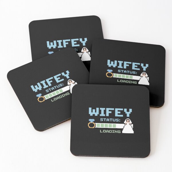 Item preview, Wifey Status Loading Wedding Bachelorette Graphic designed and sold by JaskconLIfe23.