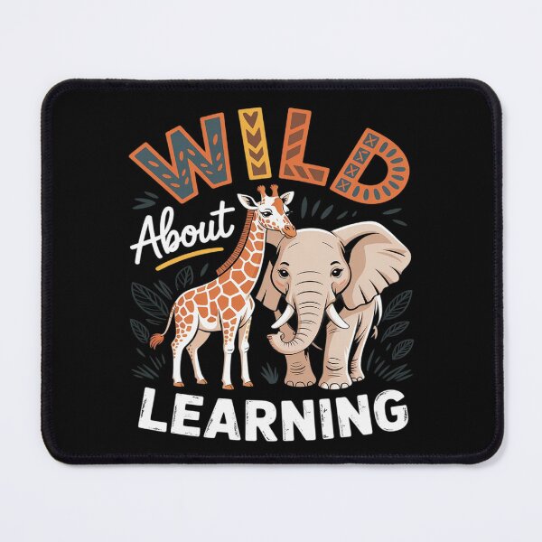 Item preview, Wild About Learning Teacher Student Back To School Safari designed and sold by JaskconLIfe23.