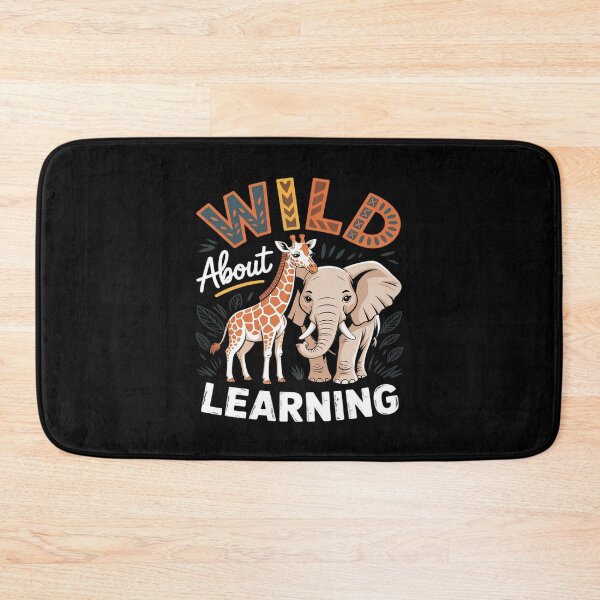 Item preview, Wild About Learning Teacher Student Back To School Safari designed and sold by JaskconLIfe23.