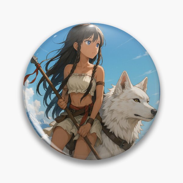 Item preview, Guardian of the White Wolf Peaks designed and sold by ArgentoArt.