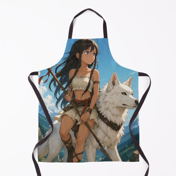 Item preview, Guardian of the White Wolf Peaks designed and sold by ArgentoArt.